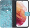 iMoshion Hoesje Geschikt voor Samsung Galaxy S21 Hoesje Met Pasjeshouder - iMoshion Design Softcase Bookcase - Meerkleurig / Blossom