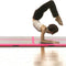 vidaXL - Gymnastiekmat - met - pomp - opblaasbaar - 700x100x10 - cm - PVC - roze