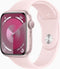 Apple Watch Series 9 - 45mm - Aluminium - Roze - GPS + Cellular