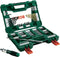 Bosch 2607017195 - 91-delige V-Line borenset - HSS-TiN metaalboren met ratel-schroevendraaier (1 set)