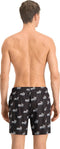 PUMA No.1 Logo AOP Mid Shorts - Sneldrogend - Zwart