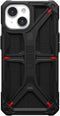 Urban Armor Gear Monarch Kevlar - iPhone 15 Hoesje - Schokbestendig - Rood
