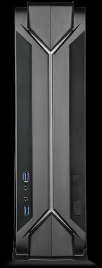 Silverstone RAVEN RVZ03-ARGB - Mini PC Behuizing - Laag Profiel 14,04L - Zwart