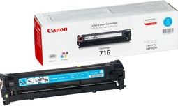 Canon 716 - Toner - Printcapaciteit 1500p - Cyaan