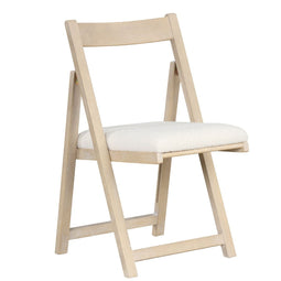Coast Houten Klapstoelen - Set van 2 - Opklapbaar - Beige (2 stuks)