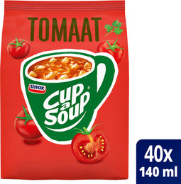 Cup-a-soup unox machinezak tomaat 140ml