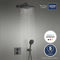 GROHE Precision - Inbouw douchesysteem - Thermostaatkraan met Rain Spray - Matte Black