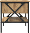 vidaXL - Nachtkastjes - 2 - stuks - Artisan - Eiken - 40x42x45 - cm - Geengineerd - Hout