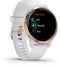 Garmin Venu 2S - GPS Smartwatch - Gezondheidsmonitoring en muziek - Rosé Goud (Wit)