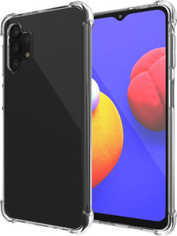 iMoshion Hoesje Geschikt voor Samsung Galaxy A32 (5G) Hoesje Siliconen - iMoshion Shockproof Case - Transparant
