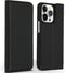 Accezz iPhone 13 Pro - Premium Leather Slim Bookcase - Echt Nappa leer - Zwart