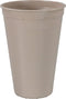 Beker voor koffie, PP, reusable, automaatgeschikt, 180ml, 7.5oz, taupe (40 stuks)