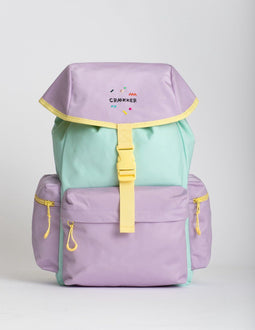 Craekker Eddi lavender/turquoise avonturen Rugzak - Avonturenrugzak