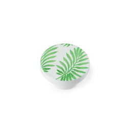 Deurknop Rei e295 Groen beukenhout Ø 38 x 22 mm (2 Stuks)