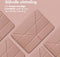 imoshion Tablet Hoes - Geschikt voor Samsung Galaxy Tab S6 Lite (2024) / Galaxy Tab S6 Lite (2022) / Galaxy Tab S6 Lite - Origami Bookcase tablet - Rosé Goud