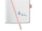 Sigel - notitieboek - Jolie Flair - A5 - hardcover - 174 pagina's - lijn - 80 grams papier - sky blue - SI-JN119
