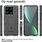 iMoshion Hoesje Geschikt voor Xiaomi 13 Pro Hoesje Siliconen - iMoshion Rugged Shield Backcover - Zwart