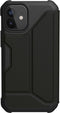 UAG Metropolis - Book Case hoesje - Bescherming iPhone 12 - 12 Pro - Zwart