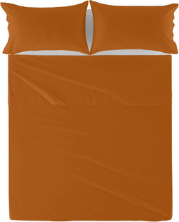Bovenblad HappyFriday Basic Terra cotta 180 x 270 cm