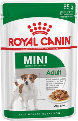 Royal Canin Mini - Adult - Natvoer Hond - Pouch - 12 x 85 g