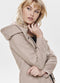 ONLY ONLSEDONA LIGHT COAT OTW NOOS - Dames Jas - Lange jas met capuchon - Maat S