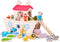 New Classic Toys® Houten Ark van Noach Speelset - Educatief Speelgoed met Vormenstoof - Inclusief 10 Paar Dieren (10 paar)