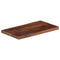 Tafelblad rechthoekig 40x30x3,8 cm massief gerecycled hout