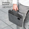 imoshion Laptop Sleeve met handvat - Laptop Hoes geschikt voor 13.3 / 13.6 / 14 / 14.2 inch - Grijs