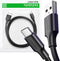 Ugreen US287 - USB - USB Type C Quick Charge 3.0 3A 0,25m zwart