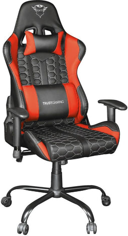 Trust GXT 708R Resto - Gaming chair - 360° draaibaar - Verstelbare lenden- en neksteun