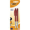 Balpen Bic M10 rood medium blister à 2st | 20 stuks