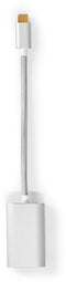 Nedis CCTB64480AL02 - USB-C naar DisplayPort kabel - 20cm - Zilver