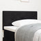 vidaXL - Hoofdbord - met - Knopen - Zwart - 80 - cm - Velvet
