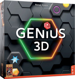 999 Games Genius 3D - Tactisch abstract legspel - 3 dimensies combineren