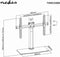 Nedis TVSM2330BK - TV-tafelstandaard - Verstelbaar 3 hoogtes en kantelbaar - Zwart