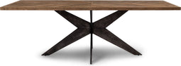 Riviera Maison Eettafel - Falcon Crest Dining Table - 230x100 cm - Zwart