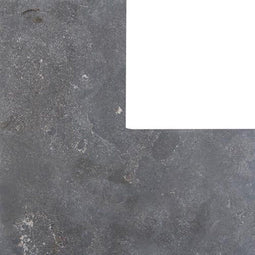 Asian blauw facet hoek 3x20x40/40 cm