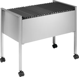 Durable Eco2my mappentrolley - 80 A4 mappen - Zilver