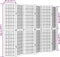 vidaXL - Kamerscherm - met - 6 - panelen - massief - paulowniahout - wit