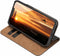 Menatwork Tegel - Flip cover - Ruimte voor pasjes - Zwart