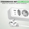 Travelhawk Verdeelstekker - 3-voudig - 2x USB-C 1x USB-A 1.5m - Wit