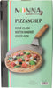 Nonna pizzaschep RVS Ø25,5 - Pizzaspatel rond - Houten handvat - Lengte: 43 cm
