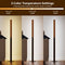 Coast Staande Lamp - Dimbaar - 3-Kleur - Bamboe - Retro - Voetschakelaar - LED - Vloerlamp