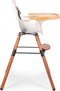 Evolu 2 Kinderstoel - Verstelbaar In Hoogte (50-75 Cm/*90 Cm) - Donker Naturel Frosted