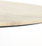 Ynez ronde eettafel Ø100 cm - travertin zand/antiek brons