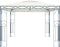 vidaXL - Prieel - met - LED-lichtslinger - 400x300 - cm - crèmekleurig
