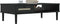vidaXL - Salontafel - SENJA - 100x55x33 - cm - rattan-look - massief - hout - zwart