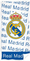 Real Madrid Badlaken - 75x150 cm - Blauw/Wit