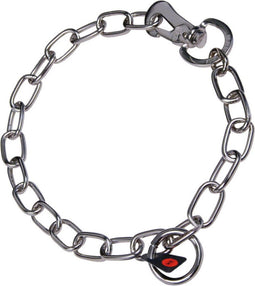 Hondenhalsband Hs Sprenger Zilverkleurig 3 mm Schakels Halflang 45 cm