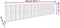 vidaXL - Schanskorfmuur - met - deksels - 900x50x200 - cm - gegalvaniseerd - staal